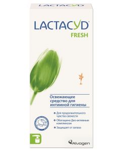 Buy Lactacyd 'Fresh' refreshing gel for intimate hygiene, 200 ml | Online Pharmacy | https://pharm-pills.com