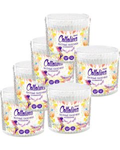 Buy Cotto Cottolina cotton swabs, 200 pcs x 6 packs | Online Pharmacy | https://pharm-pills.com