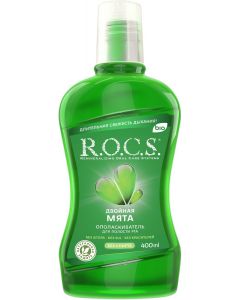 Buy ROCS Double mint mouthwash, 400 ml | Online Pharmacy | https://pharm-pills.com