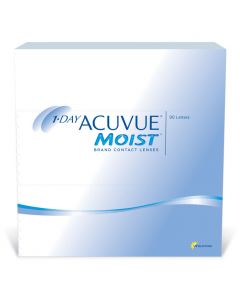 Buy ACUVUE Johnson & Johnson Contact Lenses 1-Day Acuvue Moist Contact Lenses 90pcs / 9.0 Daily, -1.00 / 14.2 / 9, 90pcs | Online Pharmacy | https://pharm-pills.com