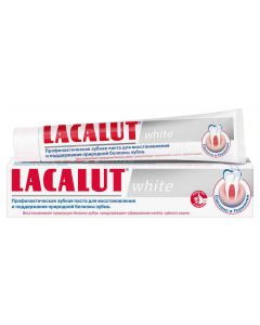 Buy Lacalut whitening toothpaste White, 75 ml | Online Pharmacy | https://pharm-pills.com