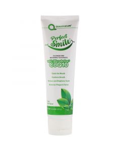 Buy Perfect Smile, Fluoride Free Toothpaste, Whitening, with MicroActive CoQ10, Flavored fresh mint, 119 g | Online Pharmacy | https://pharm-pills.com