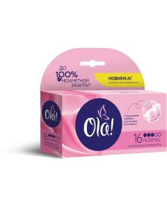 Buy Tampons Ola! Tampons Normal, 16 pcs | Online Pharmacy | https://pharm-pills.com