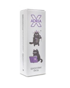 Buy Adria X Contact Lenses Daily, -2.50 / 14.2 / 8.6, clear, 30 pcs. | Online Pharmacy | https://pharm-pills.com