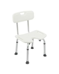 Buy Hygiene seat shower, adjustable bath seat, slip-resistant shower chair with removable backrest White | Online Pharmacy | https://pharm-pills.com