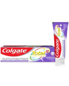 Buy Colgate Toothpaste 'Total 12 Professional. Gums Health', complex, antibacterial, 75 ml | Online Pharmacy | https://pharm-pills.com