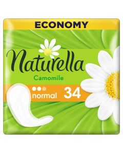 Buy Women's scented panty liners NATURELLA Normal (with chamomile scent), 34 pcs. | Online Pharmacy | https://pharm-pills.com