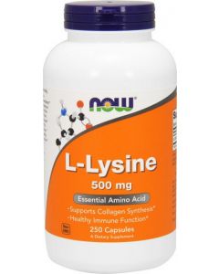 Buy Now Foods Lysine + 250 capsules, 833 mg (dietary supplement) | Online Pharmacy | https://pharm-pills.com