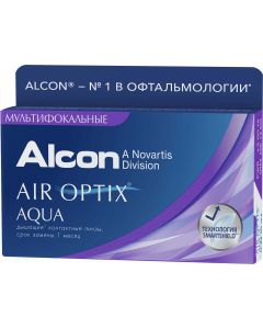 Buy Alcon Air Optix Aqua Multifocal Contact Lenses Monthly, -2.25 / 14.2 / 8.6, 3 pcs. | Online Pharmacy | https://pharm-pills.com