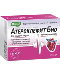 Buy Ateroclefit BIO caps. 250mg No. 60 (dietary supplement) | Online Pharmacy | https://pharm-pills.com