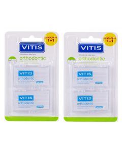 Buy Dentaid Orthodontic wax kit Vitis Orthodonic Wax, 2 packs of 10 strips | Online Pharmacy | https://pharm-pills.com