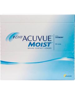 Buy ACUVUE® 1-Day Acuvue Moist contact lenses 180 lenses 180 lenses Radius of Curvature 9 Daily, 2.50 / 14.2 / 9, 180 PC. | Online Pharmacy | https://pharm-pills.com