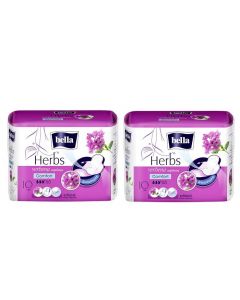 Buy Bella Feminine hygiene pads 'Bella Herbs verbena', 10 pcs With verbena extract) / SET 2 pcs | Online Pharmacy | https://pharm-pills.com