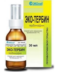 Buy Eco-Terbin Spray 1%, No. 1, 30 ml | Online Pharmacy | https://pharm-pills.com