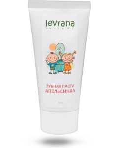 Buy Levrana Gel toothpaste for children, Orange 50ml  | Online Pharmacy | https://pharm-pills.com