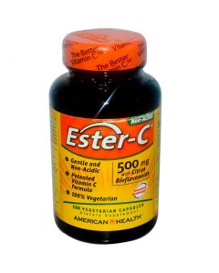 Buy American Health, Ester-C Immune Vitamins, 500 mg, 120 Vegetarian Capsules | Online Pharmacy | https://pharm-pills.com