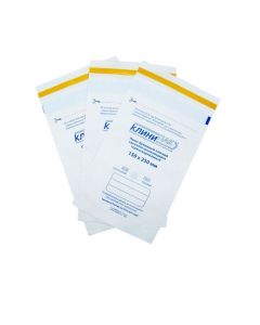 Buy Heat sealable paper bags Klinipak 150mm x 250mm white | Online Pharmacy | https://pharm-pills.com