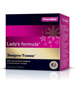 Buy Vitamin complex Lady-C Formula 'Energo-Tonic', 30 pcs x 800 mg | Online Pharmacy | https://pharm-pills.com