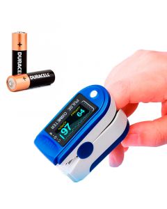 Buy MedArt Finger Pulse Oximeter (Oximeter) PULSE OXIMETER with color OLED display, Duracell batteries included | Online Pharmacy | https://pharm-pills.com