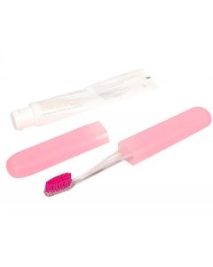 Buy Case for a toothbrush 20 cm, color: pink | Online Pharmacy | https://pharm-pills.com