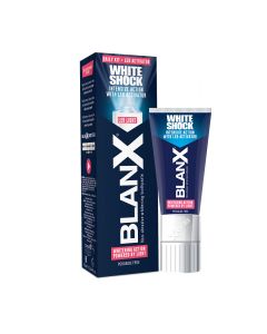 Buy Toothpaste Blanx White Shock Protect whitening complex with LED activator, 50 ml | Online Pharmacy | https://pharm-pills.com