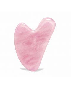 Buy QnQ Guasha drop-shaped scraper made of 100% rose quartz | Online Pharmacy | https://pharm-pills.com