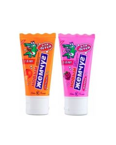 Buy Toothpaste New pearl, children's, from 1 to 6 years old, Orange + Raspberry 50 ml. (2 pack.) | Online Pharmacy | https://pharm-pills.com