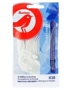 Buy A set of dental floss Auchan Red Bird, 18 pcs | Online Pharmacy | https://pharm-pills.com