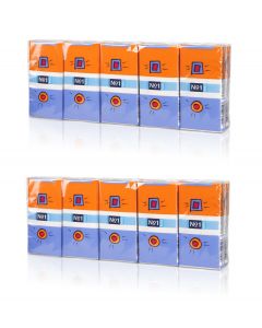 Buy 'Bella' three-layer paper handkerchiefs, 10 pcs. (2 packs) | Online Pharmacy | https://pharm-pills.com