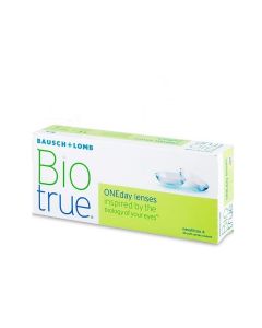 Buy Bausch + Lomb Biotrue ONEday Contact Lenses (30 Lenses) Daily, -2.00 / 14.20 / 8.6, clear, 30 pcs. | Online Pharmacy | https://pharm-pills.com