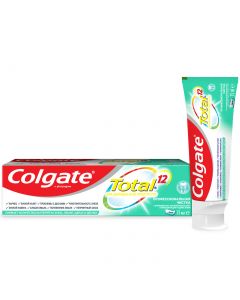 Buy Colgate Toothpaste-Gel 'Total 12 Professional Cleaning', complex, 75 ml | Online Pharmacy | https://pharm-pills.com