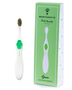 Buy MontCarotte Children's Toothbrush Green soft | Online Pharmacy | https://pharm-pills.com