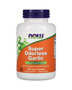 Buy Now Foods, Dietary Supplement for Maintaining Immunity, Super Garlic Unscented, 180 Capsules | Online Pharmacy | https://pharm-pills.com