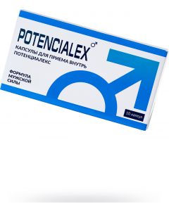 Buy Capsules for men POTENCIALEX, increasing potency, 10 pcs. | Online Pharmacy | https://pharm-pills.com