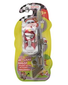 Buy Children's soft toothbrush with toy Car | Online Pharmacy | https://pharm-pills.com