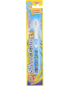 Buy Silver Care Baby Toothbrush, soft, 6 months to 3 years, blue | Online Pharmacy | https://pharm-pills.com