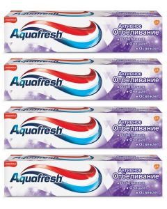 Buy Aquafresh Toothpaste Active whitening, 4 pcs 100 ml each #  | Online Pharmacy | https://pharm-pills.com