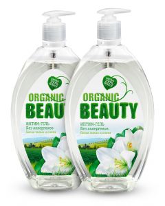 Buy Organic Beauty Intimate gel White lily and olive, 500 ml - 2 pieces | Online Pharmacy | https://pharm-pills.com