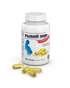 Buy Fish oil, purified, 90 capsules, 700 mg | Online Pharmacy | https://pharm-pills.com