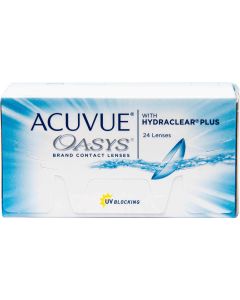 Buy Contact lenses ACUVUE® Acuvue Oasys with Hydraclear Plus 24 lenses 24 lenses Radius of Curvature 8.4 Biweekly, -0.75 / 14 / 8.4, 24 pcs. | Online Pharmacy | https://pharm-pills.com