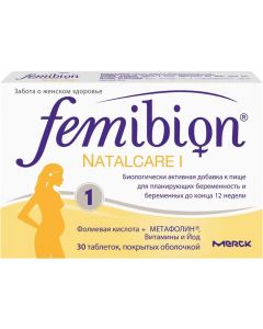 Buy Femibion  'Natalker I', 30 tablets | Online Pharmacy | https://pharm-pills.com