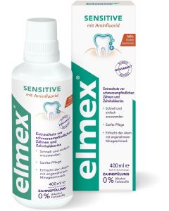 Buy Elmex Mouthwash Sensitiv, to reduce teeth sensitivity, 400 ml | Online Pharmacy | https://pharm-pills.com