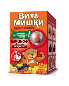 Buy VitaMishki Immuno +, chewable pastilles, 30 pcs. | Online Pharmacy | https://pharm-pills.com