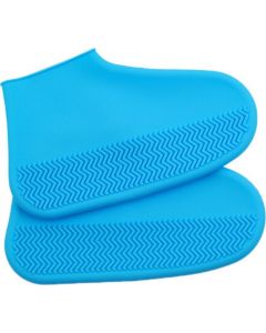 Buy Reusable silicone shoe covers blue size M (34-38) | Online Pharmacy | https://pharm-pills.com