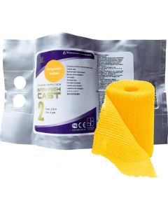 Buy Polymer bandage Intrarich IR-0026, hard fixation Cast, yellow, 5 cm х 3.6 m | Online Pharmacy | https://pharm-pills.com