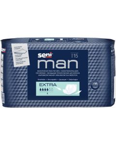 Buy Seni Seni Man Extra Urological Liners for Men 15 pcs | Online Pharmacy | https://pharm-pills.com