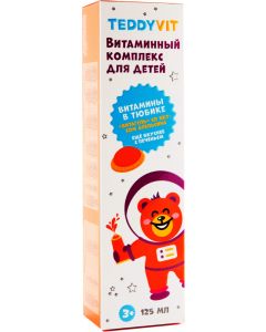 Buy Vitamins for children Teddyvit orange-flavored gel 125 ml | Online Pharmacy | https://pharm-pills.com