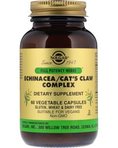 Buy Solgar, Echinacea 'Complex echinacea and cat's claw (uncaria pubescent) ', 100 capsules | Online Pharmacy | https://pharm-pills.com