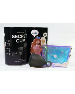 Buy SECRET CUP menstrual cup, black, size s | Online Pharmacy | https://pharm-pills.com