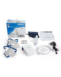 Buy Inhaler nebulizer OMRON C21 compressor with nozzles and masks for adults and children | Online Pharmacy | https://pharm-pills.com